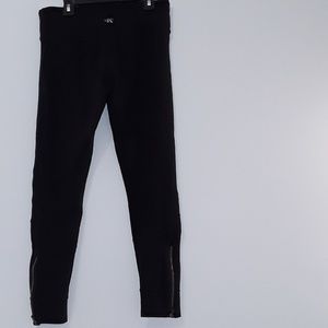 Calvin Klein leggings with leg zipper